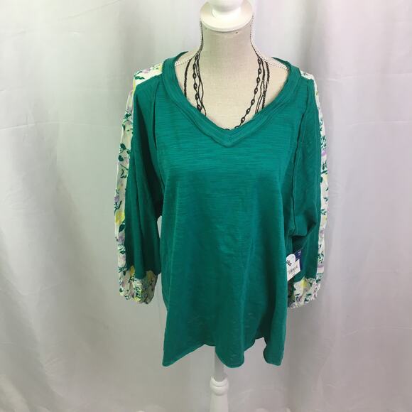 Arizona Jean Co Long Sleeve Top Emerald XL 18.5 - Picture 14 of 14